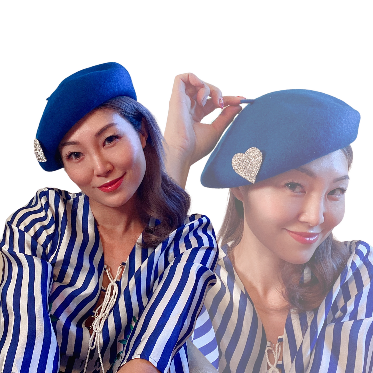 Michelle Loving Heart Parisian Beret