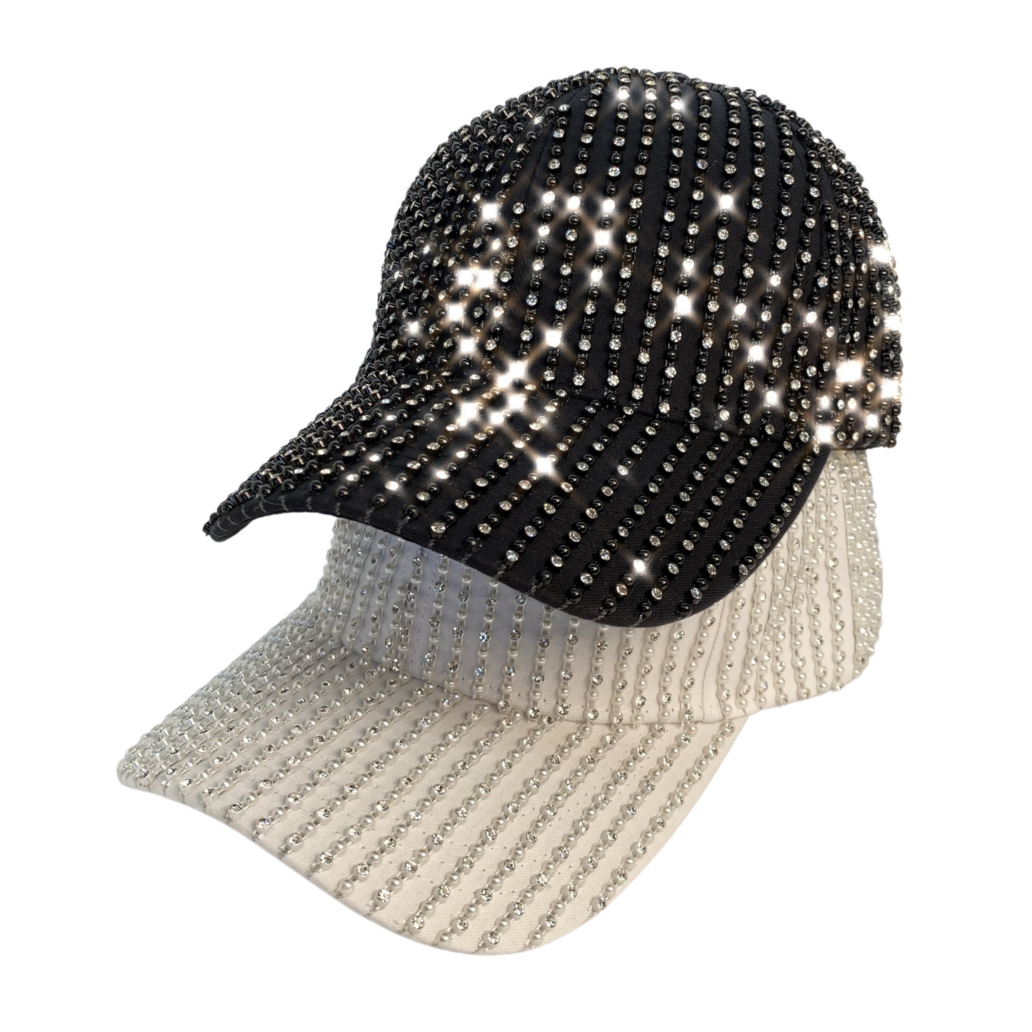 Jannie All Over Crystal Hip Hop Cap