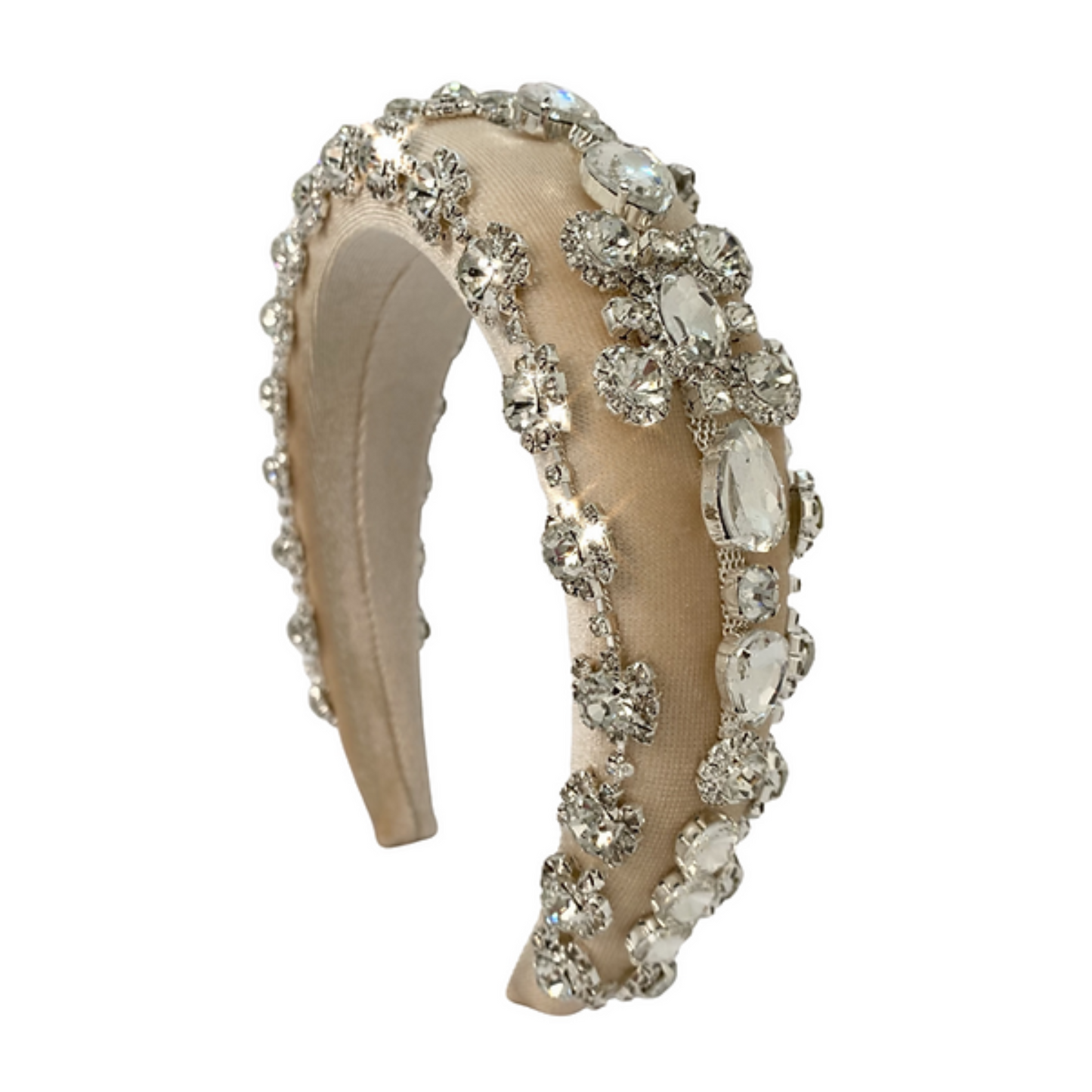 Signorina Alice Silver Crystal Headband