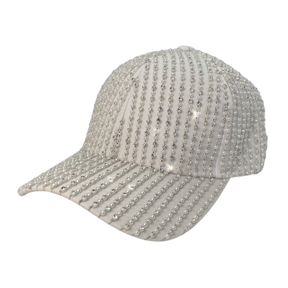 Jannie All Over Crystal Hip Hop Cap