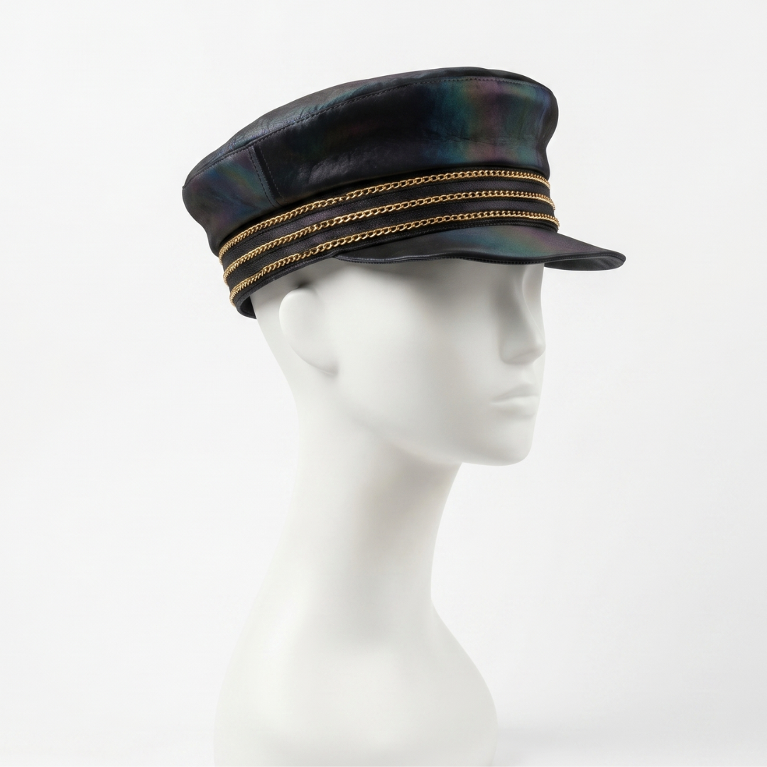 Amélie Chain Baker Boy Cap