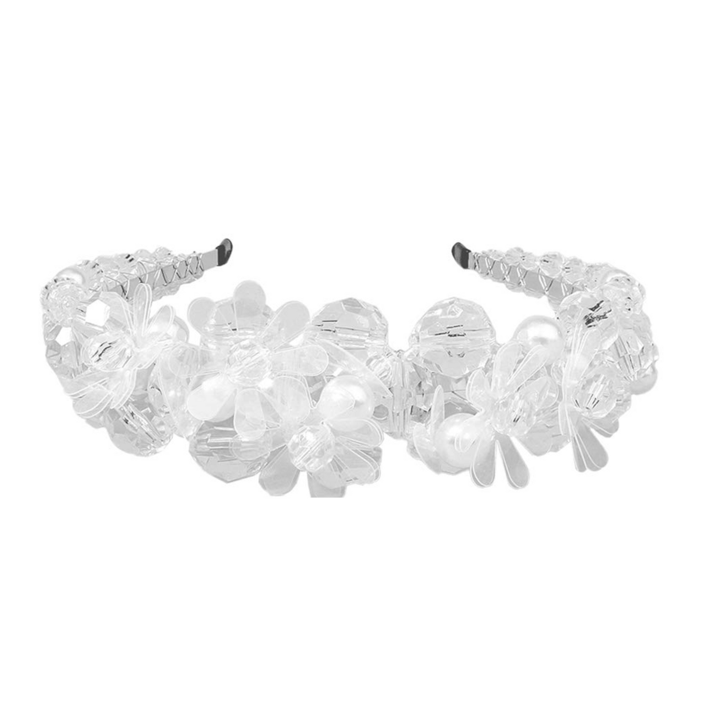 Candy Clear Crystal Ball Headband