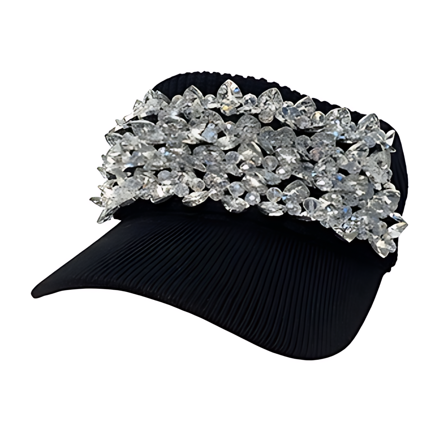 Chloe Crystal Jet Visor