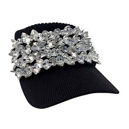 Chloe Crystal Jet Visor