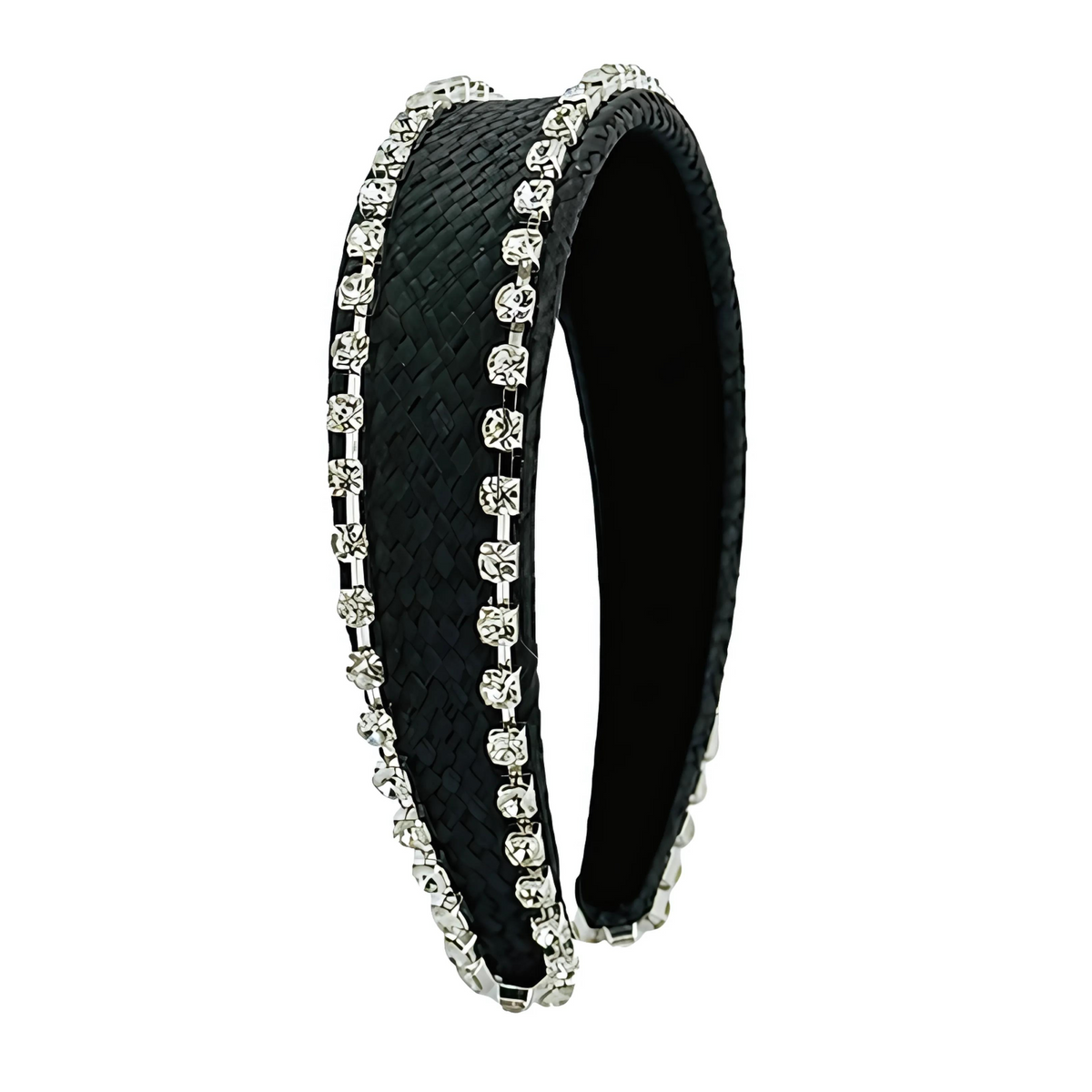 Coco Crystal Headband Coco Black Crystal Headband – Alice in LaLaLand main image 2