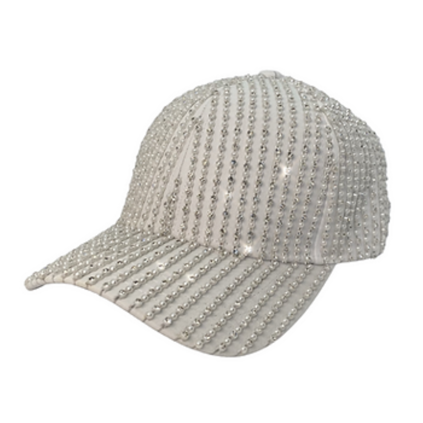 Jannie All Over Crystal Hip Hop Cap